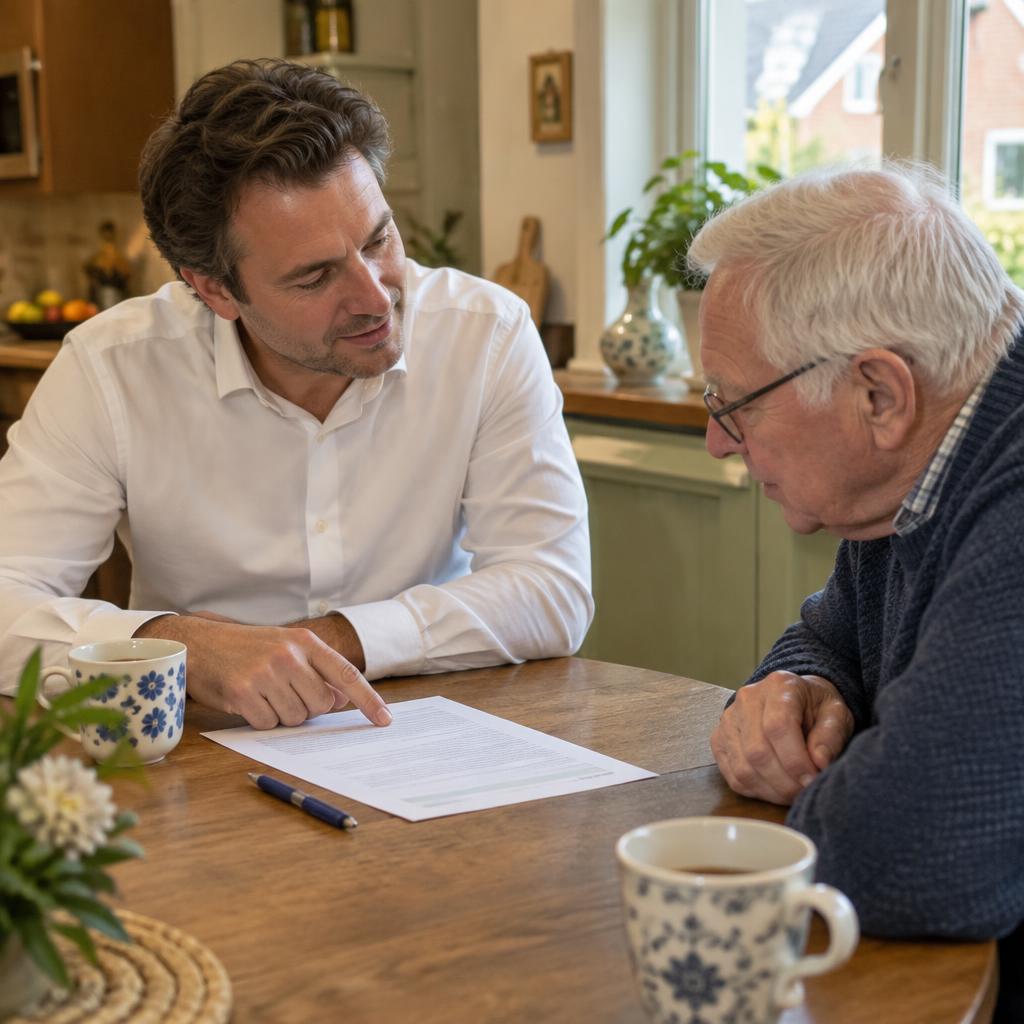 Isolatiecoach begeleidt een woningeigenaar van subsidieaanvraag tot besluit